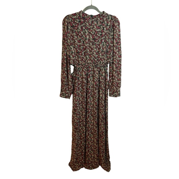 NWT Lush Floral Cut Out Maxi Dress - Picture 1 of 5